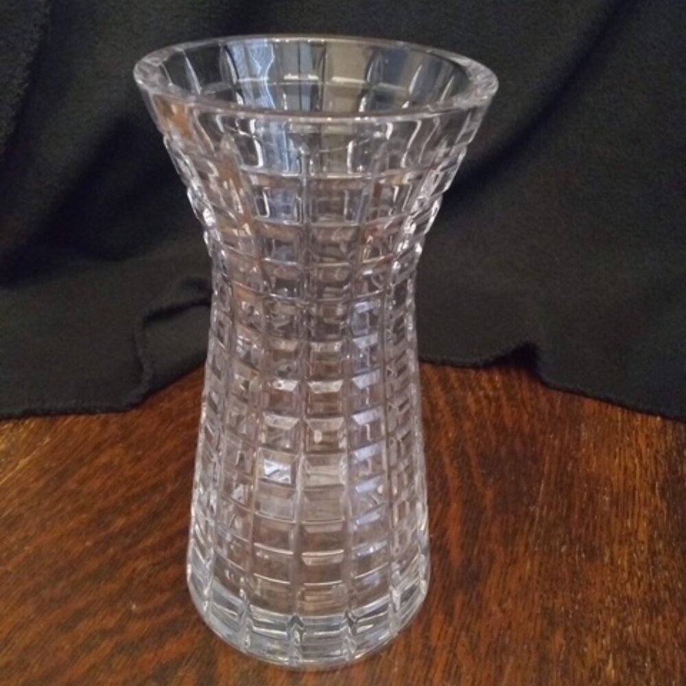 Mikasa Crystal Cut Vase